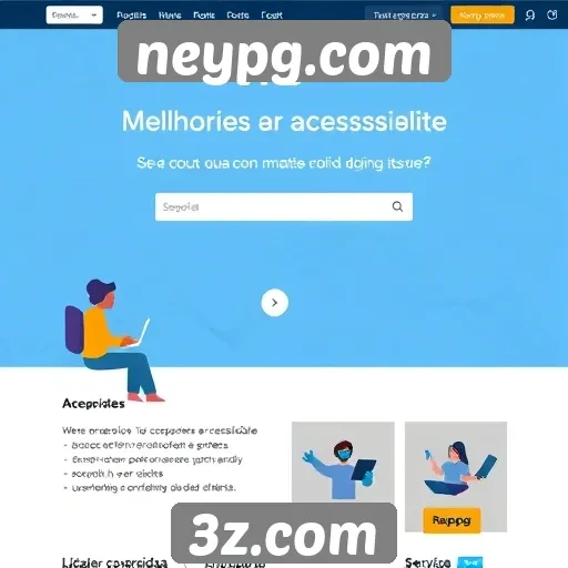 Acessibilidade no neypg.com melhora a experiência do usuário