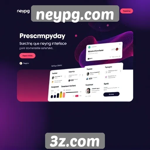 Análise da interface do usuário do site neypg.com